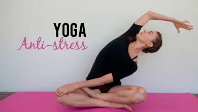 Exercices de yoga anti-stress